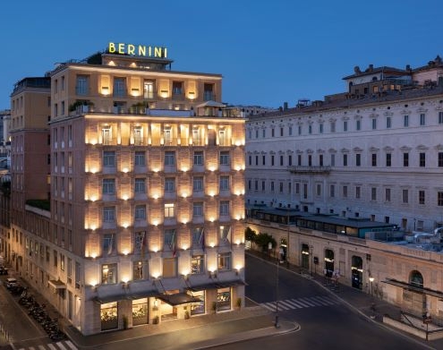 Sina Bernini Bristol Rom Außenansicht Sina Bernini Bristol Rom Außenansicht